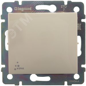 VALENA Переключатель промышленный 10A IP44 слоновая кость - Legrand