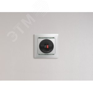 VALENA Розетка акустическая белая (774223) 4