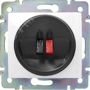 VALENA Розетка акустическая белая (774223)