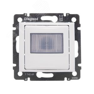 VALENA Датчик движения ИК трехпроводный с N,      1000Вт. Белый (774269) - Legrand