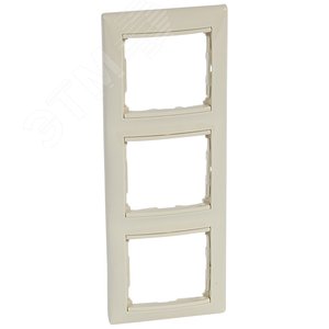 VALENA Рамка x3 сл кость верт - Legrand