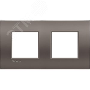 Livinglight. Рамка Air, немецкий стандарт 2+2 мод. Цвет ‘‘Глина‘‘ (LNE4802M2CY)