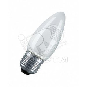 Лампа накаливания ДС 40Вт свеча CLAS B FR 40W 230VE27 10х10х1 EX Osram (411365) - LEDVANCE