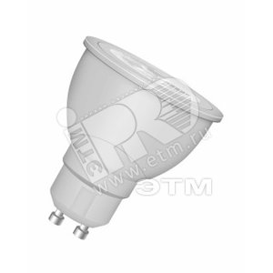 Лампа светодиодная LED 5Вт 230В GU10 PAR16 35° тепло-белый Osram (211971) - LEDVANCE