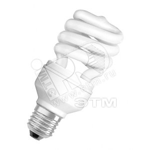 Лампа энергосберегающая КЛЛ 18вт/827 Е27 DTWIST Osram (41210) - LEDVANCE