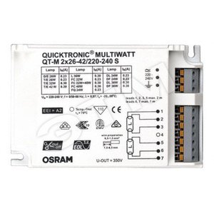 ЭПРА для ЛЛ QT-M 2X26-42/220-240 S VS20 | 4008321110022 | Osram - Osram