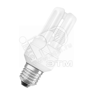 Лампа энергосберегающая КЛЛ 11/840 E27 DSTAR Osram (112897) - LEDVANCE