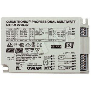 ЭПРА 2х26 QTP-M 2X26-32/220-240 S VS20 | 4008321329158 | Osram