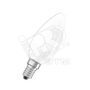 ДС 40вт B35 230в E14 Osram матовая - LEDVANCE
