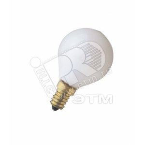 Лампа накаливания ЛОН 60Вт Е14 220В CLASSIC P FR шар | 4008321411501| Osram - Osram