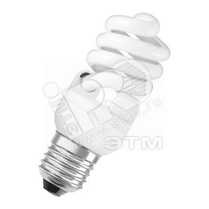 Лампа энергосберегающая КЛЛ 14/827 E27 DSTAR миниспираль Osram (586735) - LEDVANCE