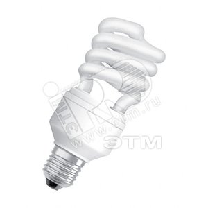 Лампа энергосберегающая КЛЛ 20вт/827 E27 D56х140 Osram (986023) - LEDVANCE