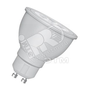 Лампа светодиодная LED 4Вт 230В GU10 SPAR16 36° холодно-белый Osram (211858) - LEDVANCE