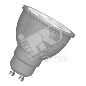 Лампа светодиодная LED 4Вт 230В GU10 PAR16 35° тепло-белый Osram (211940) - LEDVANCE