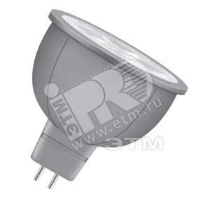 Лампа светодиодная LED 6.5Вт 12В GU5.3 SMR16 35° тепло-белый Osram (217065) - LEDVANCE