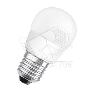 Лампа LED 3.8вт CLP25 Е27 шар, тепло-бел. Osram (911468) - LEDVANCE