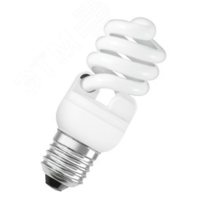 Лампа энергосберегающая КЛЛ 15/827 E27 D41х106 миниспираль Osram (916159) - LEDVANCE
