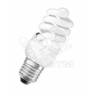 Лампа энергосберегающая КЛЛ 15/827 E27 D48х103 микроспираль Osram (917767) - LEDVANCE
