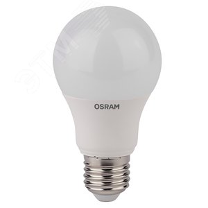 Лампа светодиодная LED 6Вт Е27 LS CLA40 FR дневной матовая грушевидная Osram - фото 2