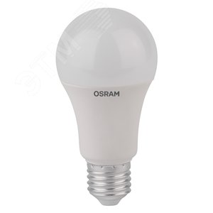 Лампа светодиодная LED 10Вт Е27 STAR Classic A (замена100Вт), холодный, матовая колба Osram (4052899971585) 2