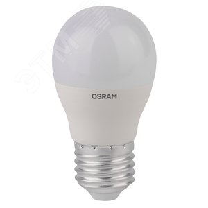 Лампа светодиодная LED 6,5Вт Е27 STAR ClassicP (замена 60Вт),нейтральный белый свет, матовая колба Osram (4058075134324) - фото 2