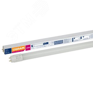 Светодиодная трубчатая лампа SubstiTUBE EntryTube 9W, G13, одностороннее прямое включение ST8E-0.6M 9W/865 230V AC 25X1  RU  | 4058075183087 | Osram - Osram