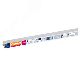 Светодиодная трубчатая лампа SubstiTUBE EntryTube 9W, G13, одностороннее прямое включение ST8E-0.6M 9W/865 230V AC 25X1  RU  | 4058075183087 | Osram - фото 3