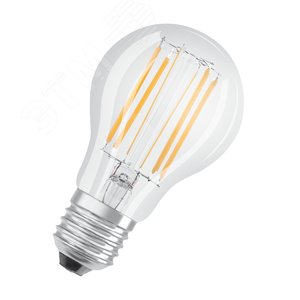 LED 7,5Вт E27 4000К 1055лм груша 230V CL (замена 75Вт) A FIL  OSRAM Parathom - LEDVANCE
