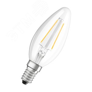 LED 2,5Вт E14 2700К 250лм свеча 230V CL (замена 25Вт) B FIL  OSRAM Parathom - LEDVANCE