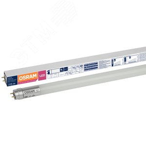 Лампа светодиодная LED 18Вт G13 SubstiTUBE Basic (замена 36 Вт),теплый,двухстороннее прямое включение Osram (4058075377523) - Osram