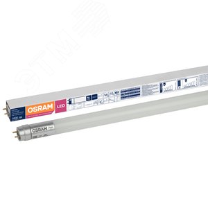 Лампа светодиодная T8 линейная LED 18Вт G13 SubstiTUBE Basic (замена 36 Вт) холодный прямое включение Osram - LEDVANCE