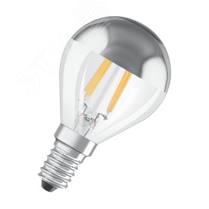 Лампа светодиодная филаментная LED 4Вт E14 2700К 350лм шарик 230V MIR (замена 31Вт) P FIL  OSRAM Parathom - LEDVANCE