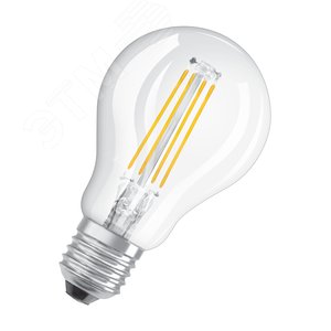Лампа светодиодная филаментная диммируеммая LED 5Вт E27 2700К 470лм шарик 230V CL (замена 40Вт) P FIL DIM OSRAM Parathom PRO - LEDVANCE