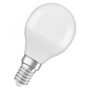 LED 5,5Вт E14 2700К 470лм шарик 230V FR (замена 40Вт) P   OSRAM Parathom