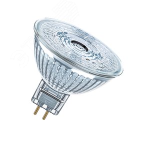 Лампа светодиодная LED 8Вт GU5.3 4000К спот 12V CL(замена 50Вт) MR16 OSRAM Parathom (4058075609211) - LEDVANCE