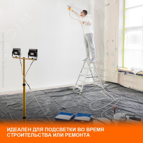 Прожектор светодиодный ДО-200 Вт 6500К 18000 Лм IP65 - фото 7