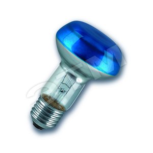 Лампа накаливания ЛОН CONC R63 BLUE SP 40W 230V E27 16X1 Osram (310503) - LEDVANCE