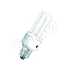 Лампа КЛЛ 11/827 E27 D45x126 3U с фотодиодом Osram (102300) - LEDVANCE