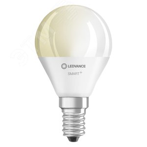 Лампа светодиодная диммируемая LEDVANCE SMART+ шарик, 5Вт (замена 40 Вт), 2700&6500К (4058075485952) - LEDVANCE