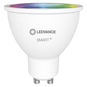 Лампа светодиодная управляемая SMART+ WiFi SPOT GU10 Multicolour 32 45° 5 W/2700…6500K GU10 | 4058075485693 | LEDVANCE - LEDVANCE