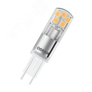 Лампа светодиодная LED 2,4W GY6.35,12в (замена 30 Вт), теплый белый свет, PARATHOM PIN Osram (4058075812017) - Osram