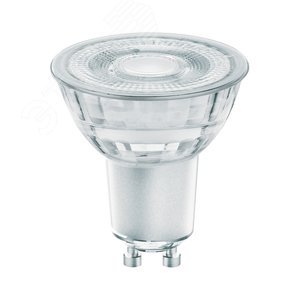 Лампа светодиодная LED 4,4Вт GU10 2700K 350лм  PAR16 3XD 50  36° 230V  (замена 50Вт) CL OSRAM LS - LEDVANCE