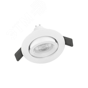 Светильник светодиодный ДВО-7Вт с диммируемой светодиодной лампой 4000K  с цоколем GU10 LEDVANCE