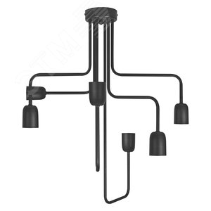 Потолочный Светильник серии Винтаж 1906 PIPE ANGLED 550X600 Черный IP 20 1906 PIPE ANGLED 550X600 LEDV | 4058075217041 | Ledvance