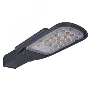 Светильник светодиодный ДКУ-45Вт 3000К 5175Лм IP65 10 кВ серый линза LEDVANCE ECO CLASS (4058075269439) - LEDVANCE