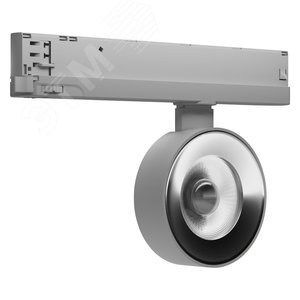 Светодиодный светильник трековый, угол пучка 36 град, серый TRACKLIGHT SPOT COMPACT D100 28 W 940 FL GY | 4058075336063 | Ledvance - LEDVANCE