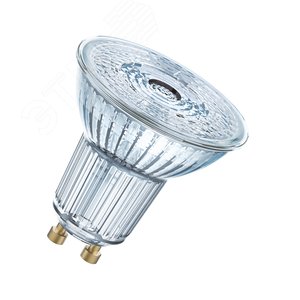 Лампа светодиодная LED 3,7W GU10 PARATHOM,дим,PAR16 (замена 35Вт) 36°,теплый белый свет Osram (4058075259973)