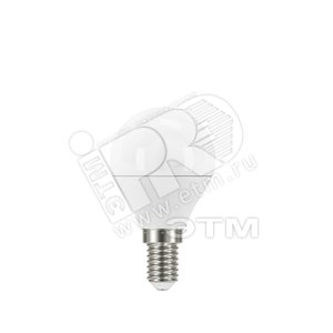 Лампа светодиодная LED 5Вт Е14 CLP40 4000K матовый шар Osram (973343) - LEDVANCE