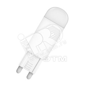 Лампа светодиодная LED 1.9вт 230в G9 капсюльная тепло-белый Osram (920590) - LEDVANCE