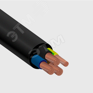 Кабель силовой КГ-ХЛ 3х6+1х4(PE)-220/380В-3 - Электрокабель(ХКА)